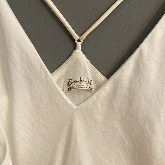 Intimately Free People White Racerback Tank - Picture 2 of 6